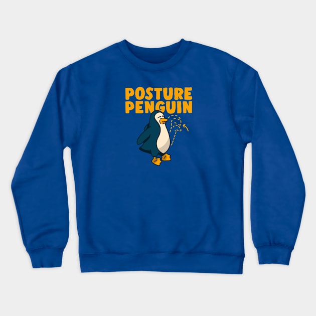 Posture penguin Crewneck Sweatshirt by il_valley